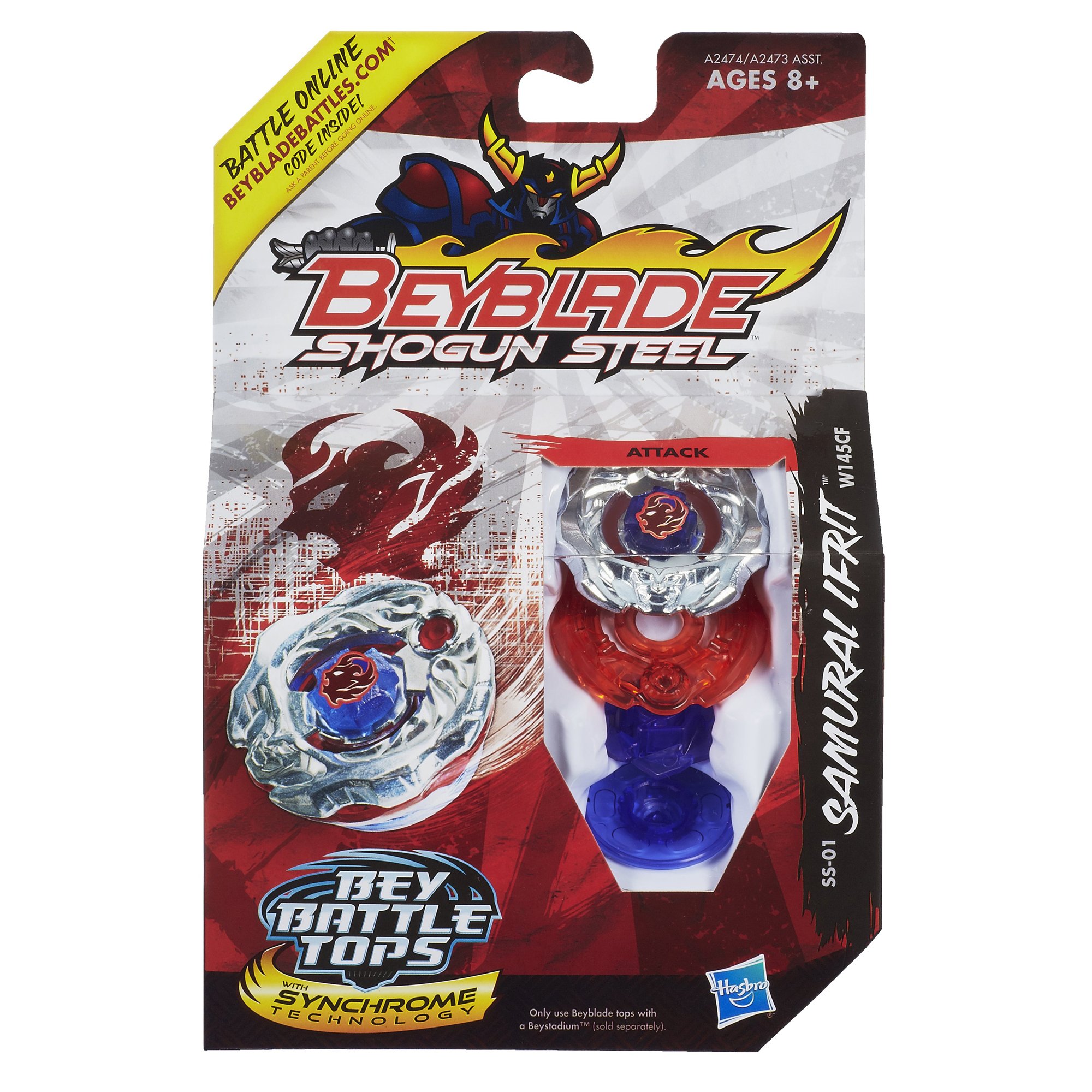 Foto 3 pulgar | Beyblade Shogun Steel Beybattle Ss-01 Samurai Ifrit W145cf - Venta Internacional.