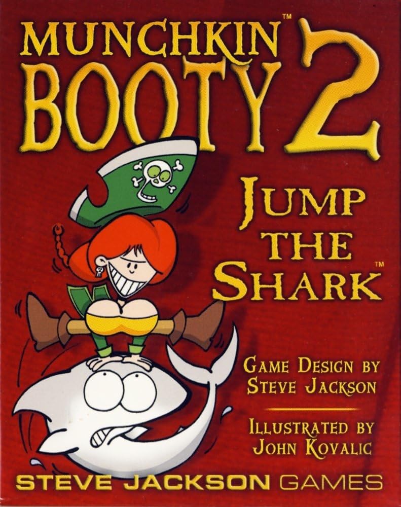 Foto 3 pulgar | Juego De Mesa Steve Jackson Games Munchkin Booty 2 Jump Shark - Venta Internacional.