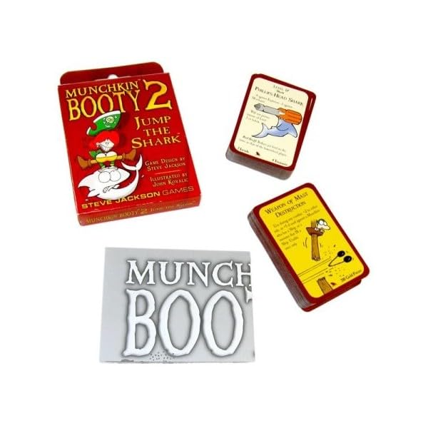 Foto 4 pulgar | Juego De Mesa Steve Jackson Games Munchkin Booty 2 Jump Shark - Venta Internacional.