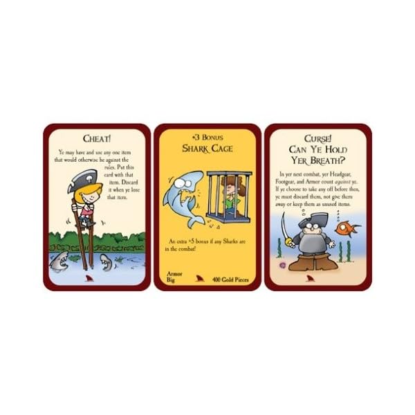 Foto 6 pulgar | Juego De Mesa Steve Jackson Games Munchkin Booty 2 Jump Shark - Venta Internacional.