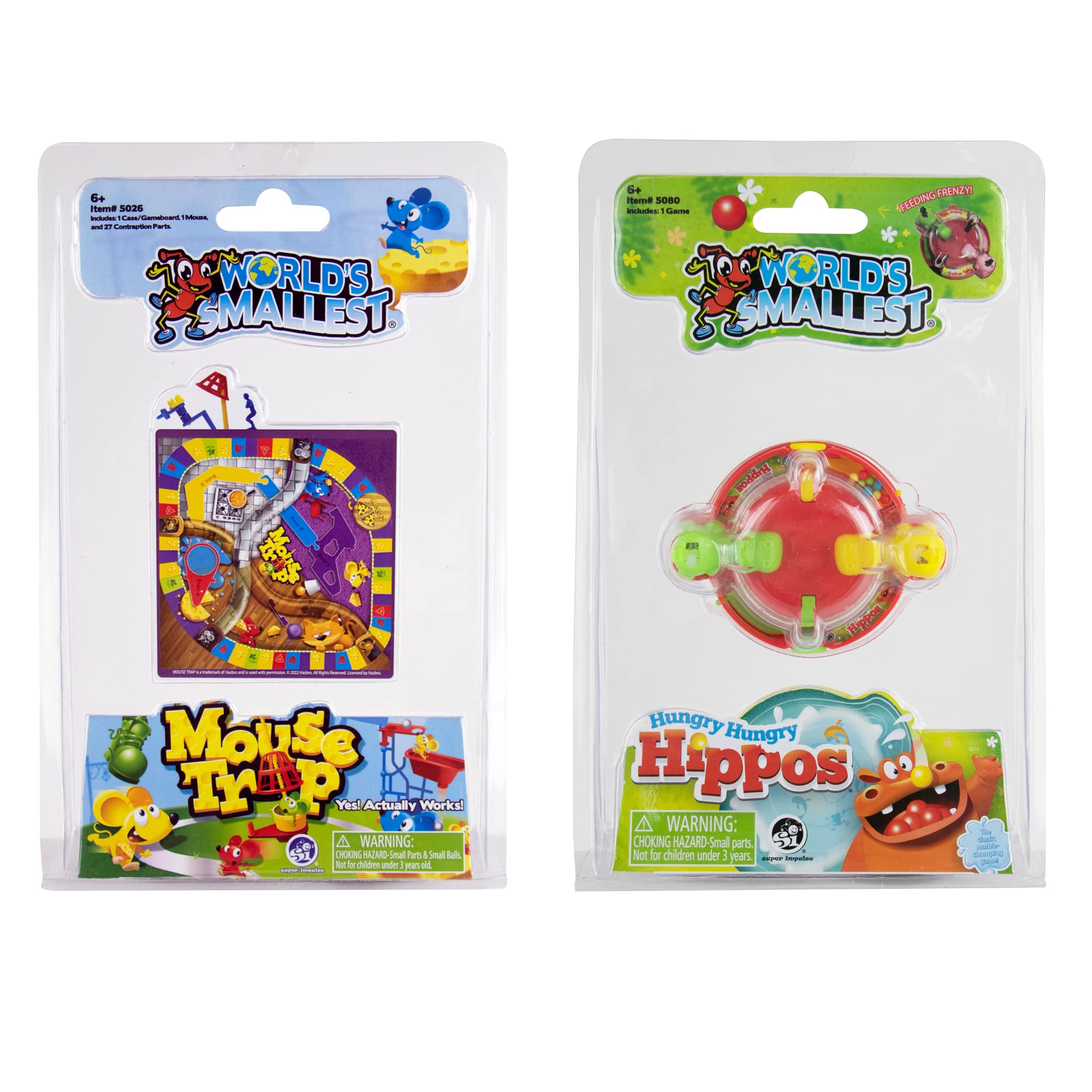 Foto 1 | Set De Juegos: La Trampa Para Ratones Más Pequeña Del Mundo: Hungry Hippos - Venta Internacional.