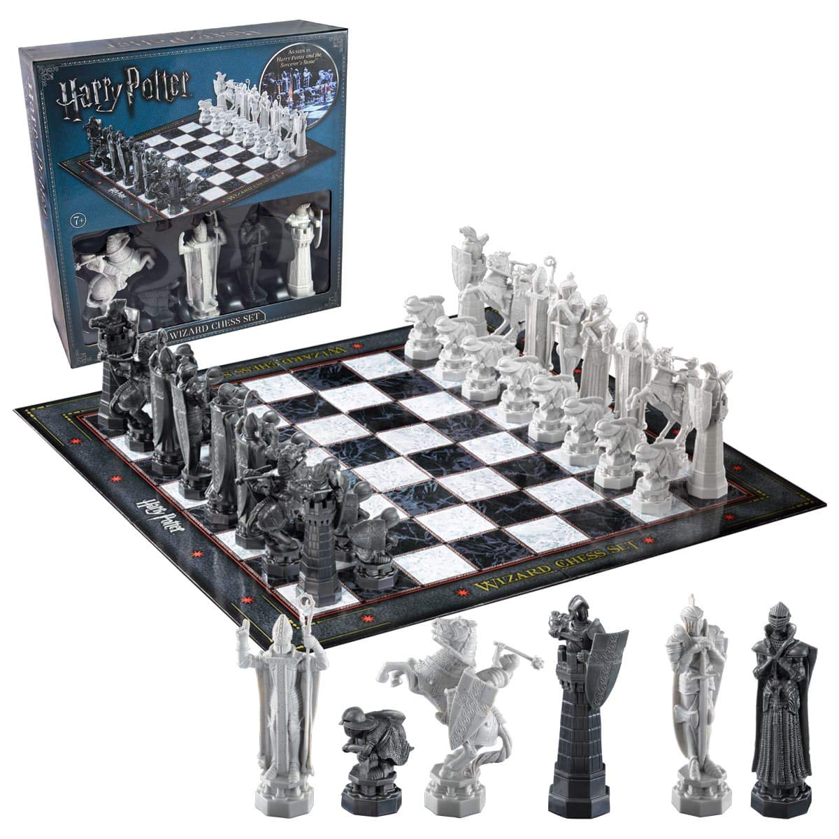 Foto 2 pulgar | Juego De Ajedrez The Noble Collection Harry Potter Wizard 32 Piezas - Venta Internacional.