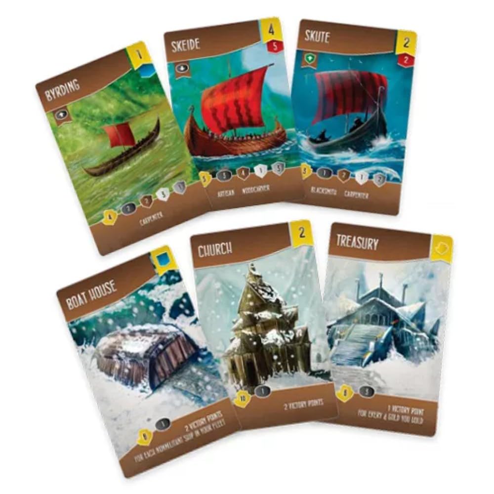 Foto 5 pulgar | Juego De Mesa Renegade Game Studios Shipwrights Of The North Sea - Venta Internacional.