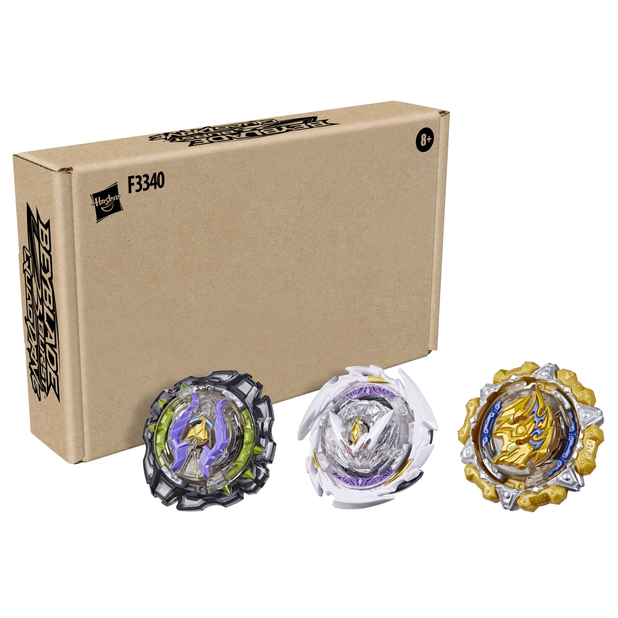 Foto 3 pulgar | Juguete Beyblade Burst Quaddrive Quantum Pulse, Paquete De 3, Para Niños Mayores De 8 Años - Venta Internacional.