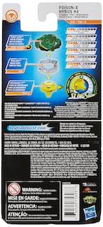 Foto 2 | Camiseta Única Beyblade Burst Turbo Slingshock Poison-x Hyrus H4 - Venta Internacional.
