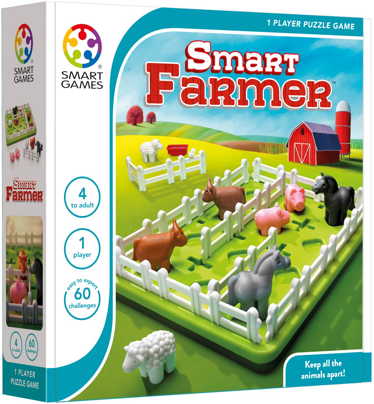Foto 2 | Juego De Mesa Smartgames Smart Farmer Fun Stem Cognitive 4+ - Venta Internacional.