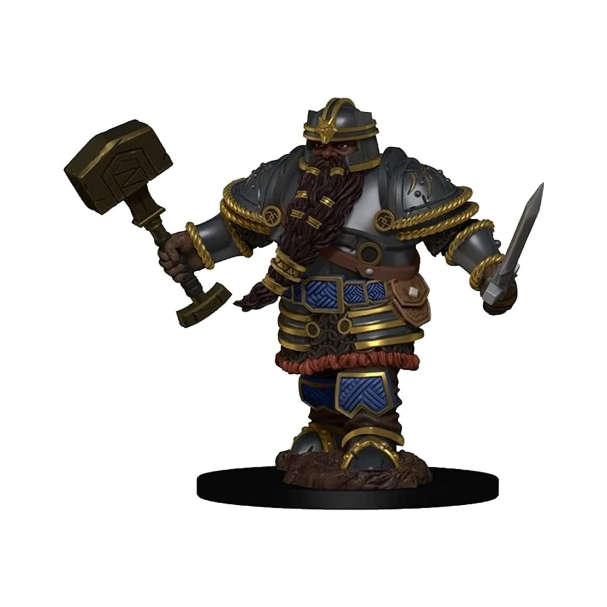 Foto 2 | Figura De Acción Wizkids D&d Icons Of The Realms Dwarf Male Fighter - Venta Internacional.