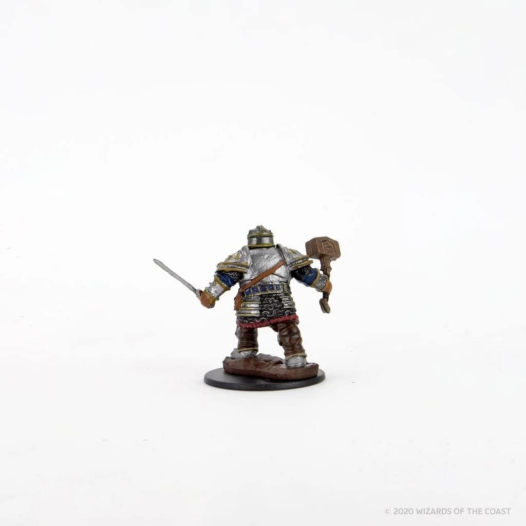 Foto 5 pulgar | Figura De Acción Wizkids D&d Icons Of The Realms Dwarf Male Fighter - Venta Internacional.