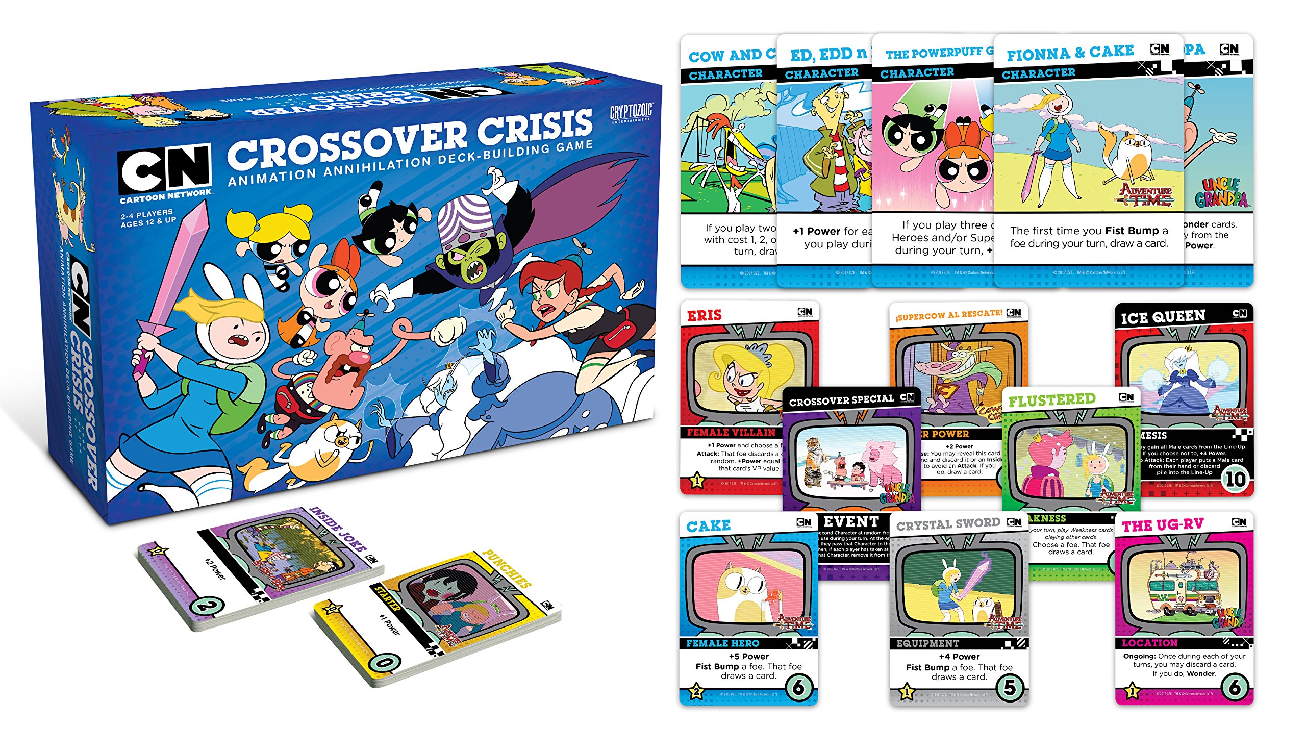 Foto 3 pulgar | Juego De Mesa Cryptozoic Entertainment Cn Crossover Crisis - Venta Internacional.