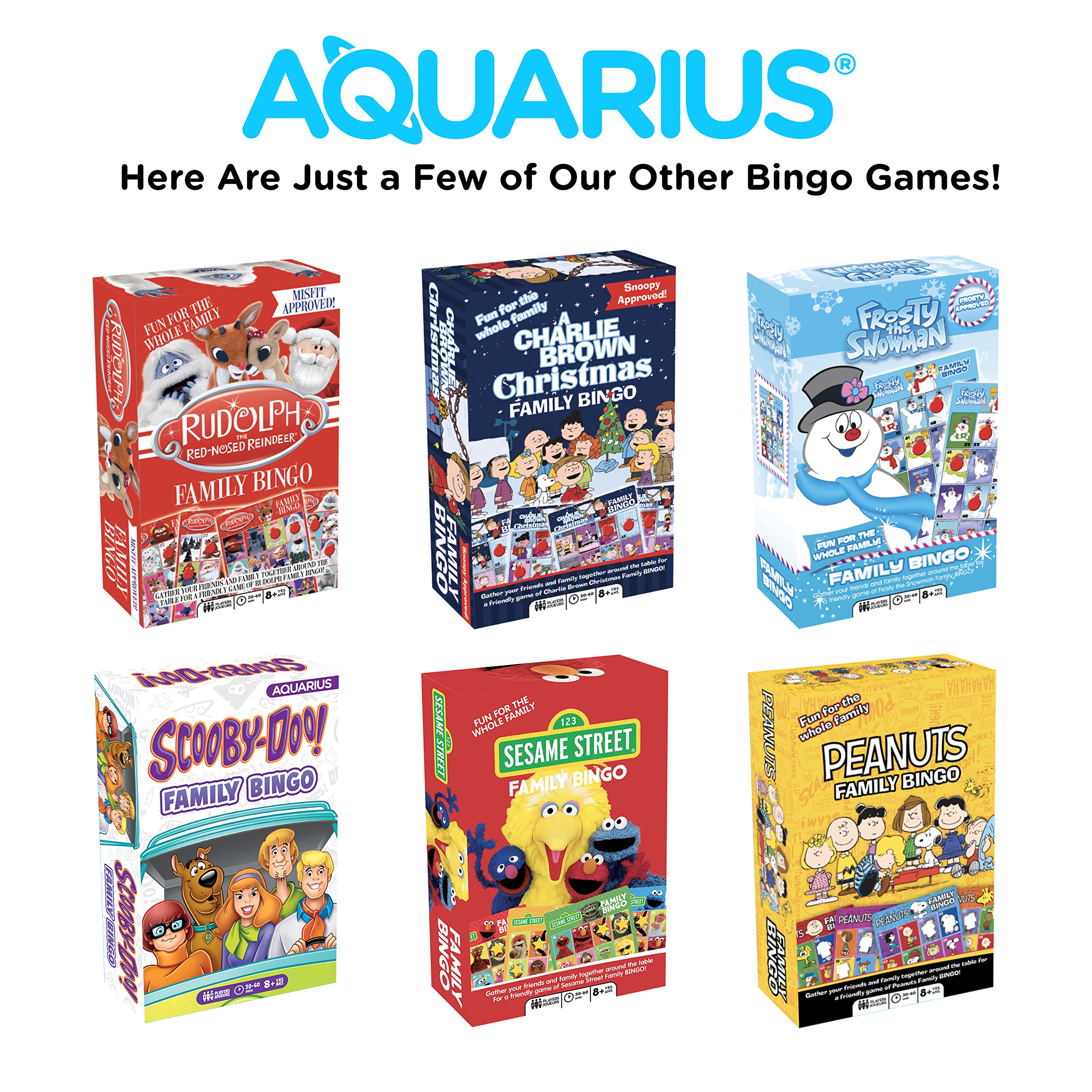 Foto 7 pulgar | Juego De Bingo Aquarius Christmas Vacation Family Con 18 Cartas - Venta Internacional.