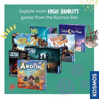 Foto 7 | Juego De Mesa Thames & Kosmos Ubongo Junior Con Ilustraciones De Animales - Venta Internacional.