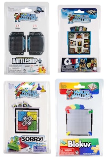 Foto 1 | Juego De Mesa: La Pista Más Pequeña Del Mundo, Lo Siento, Battleship Blokus - Venta Internacional.