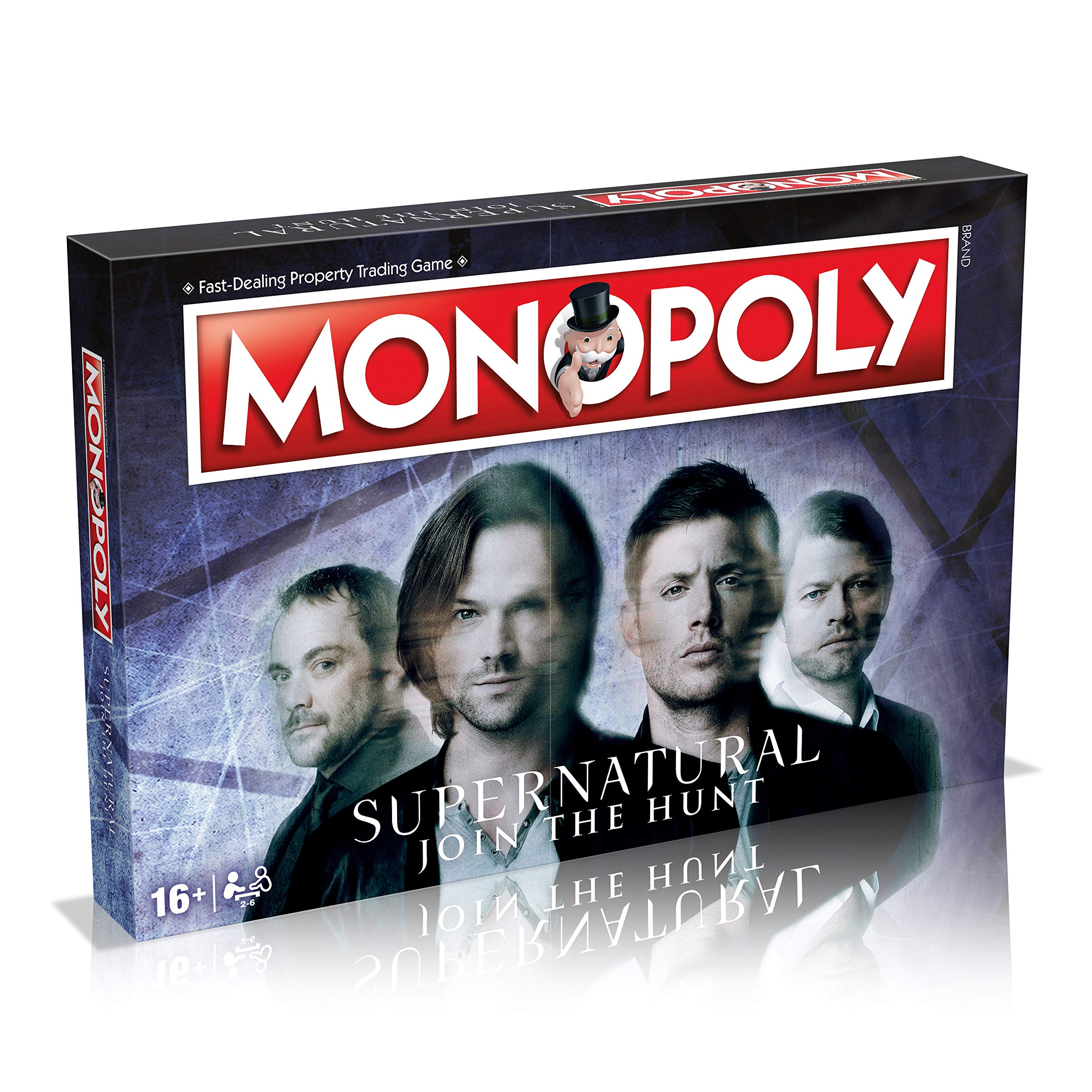 Juego De Mesa Winning Moves Supernatural Monopoly Para Mayores De 16 Años, Gris - Venta Internacional.