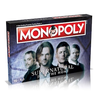 Foto 1 | Juego De Mesa Winning Moves Supernatural Monopoly Para Mayores De 16 Años, Gris - Venta Internacional.