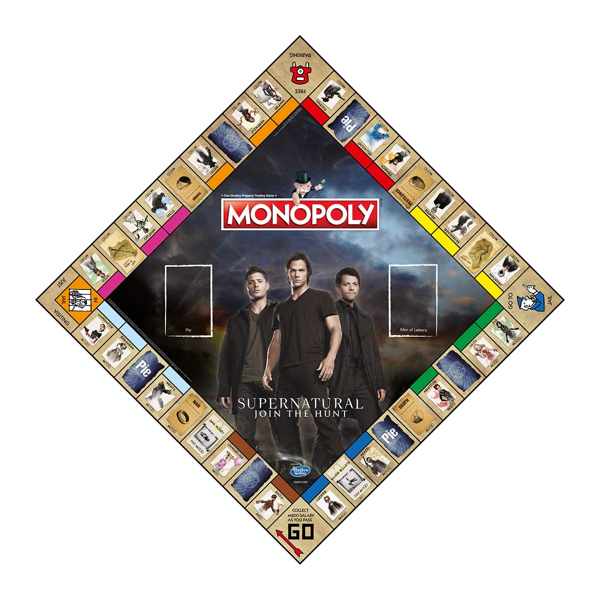 Foto 3 pulgar | Juego De Mesa Winning Moves Supernatural Monopoly Para Mayores De 16 Años, Gris - Venta Internacional.