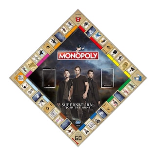 Foto 2 | Juego De Mesa Winning Moves Supernatural Monopoly Para Mayores De 16 Años, Gris - Venta Internacional.