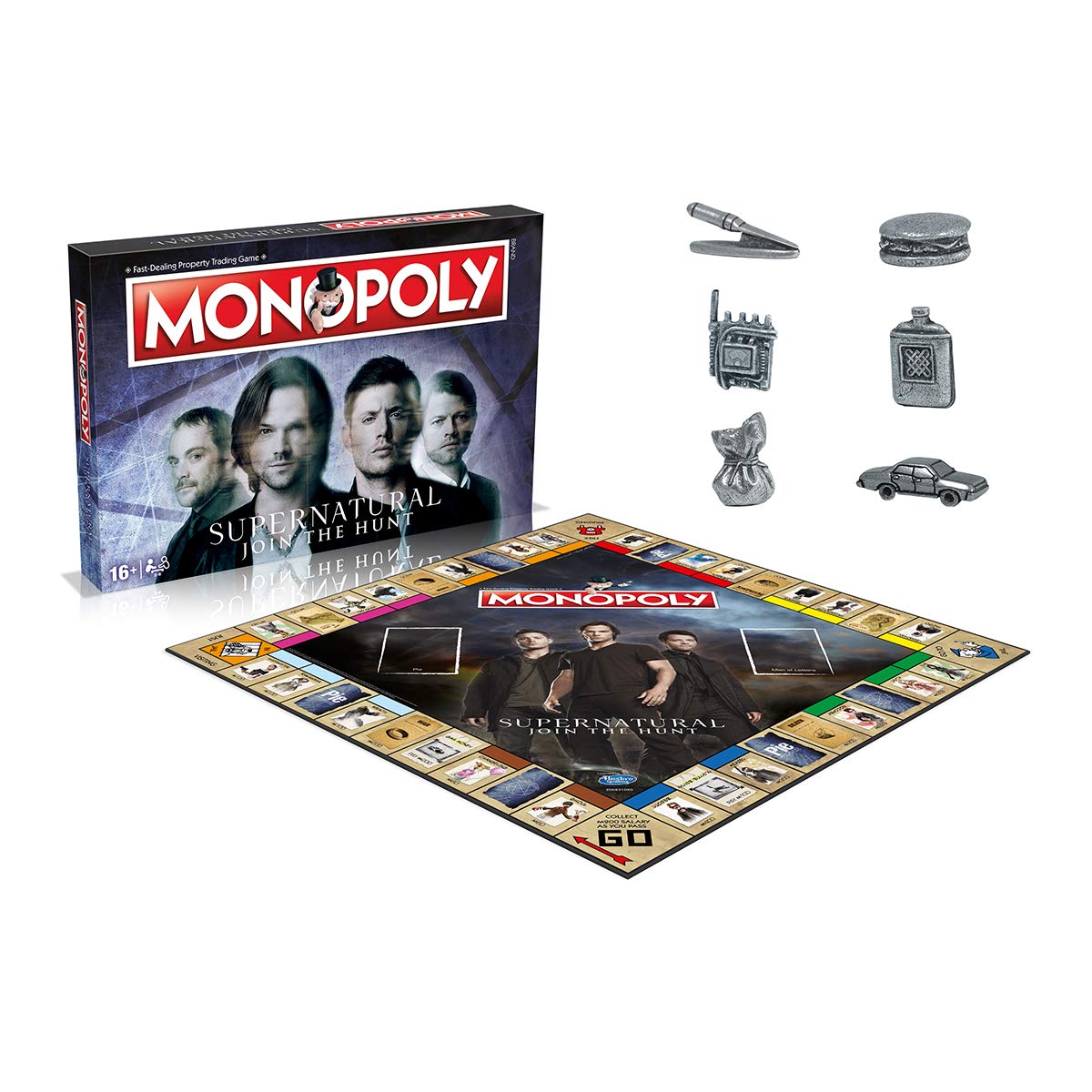Foto 4 pulgar | Juego De Mesa Winning Moves Supernatural Monopoly Para Mayores De 16 Años, Gris - Venta Internacional.
