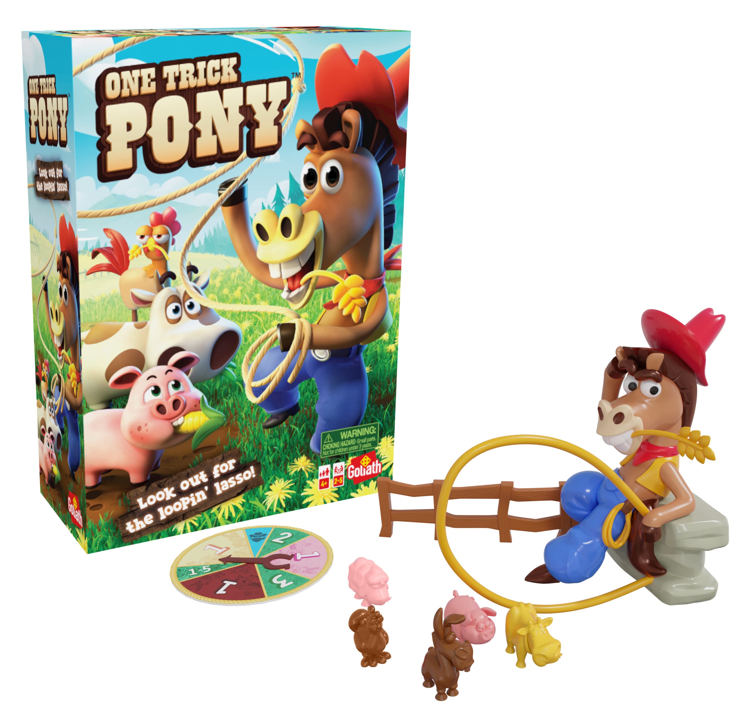 Foto 3 pulgar | Juego Goliath One Trick Pony Round Up Animals - Venta Internacional