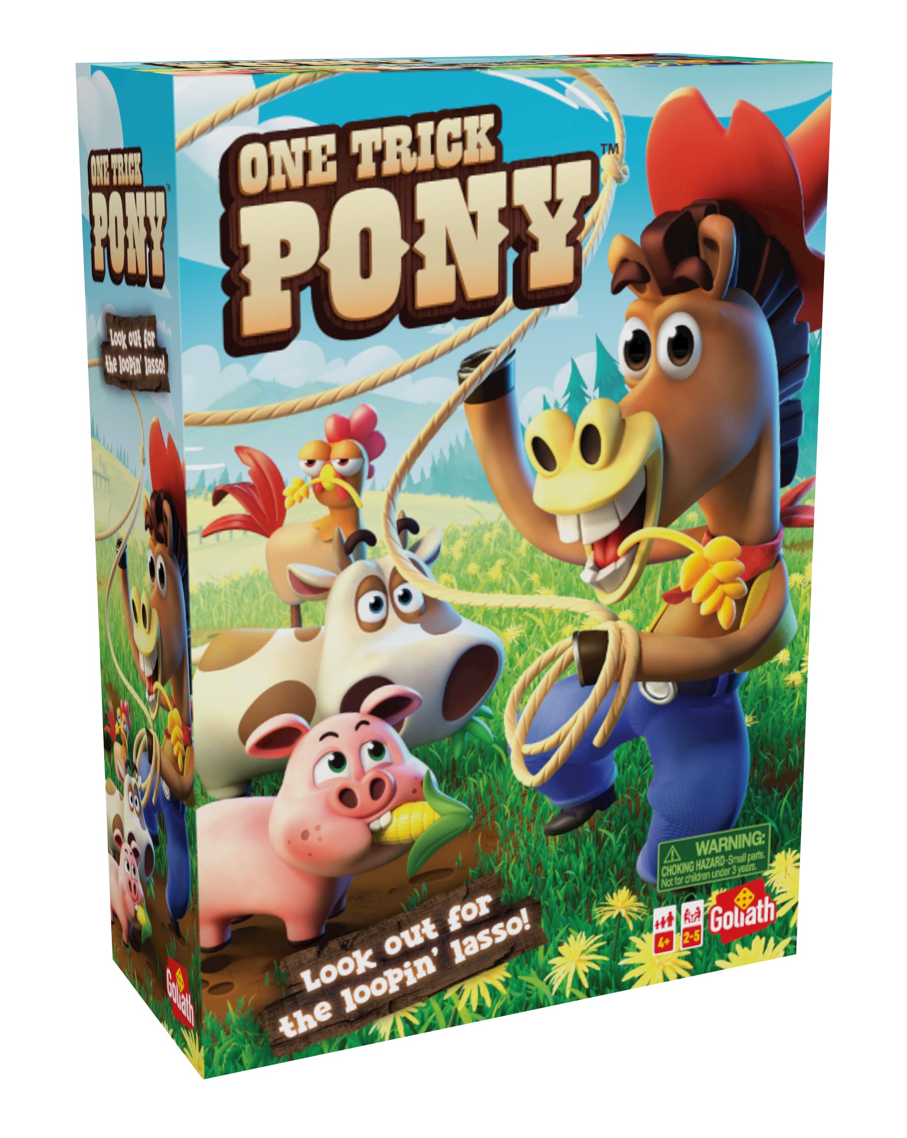 Foto 7 | Juego Goliath One Trick Pony Round Up Animals - Venta Internacional