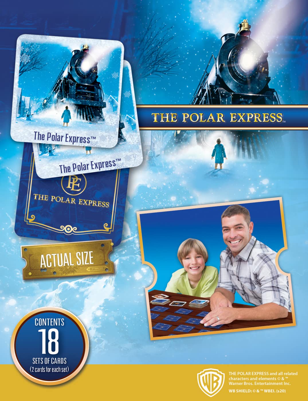 Foto 4 pulgar | Juego De Combinación Masterpieces The Polar Express Kids 3+ Years - Venta Internacional.