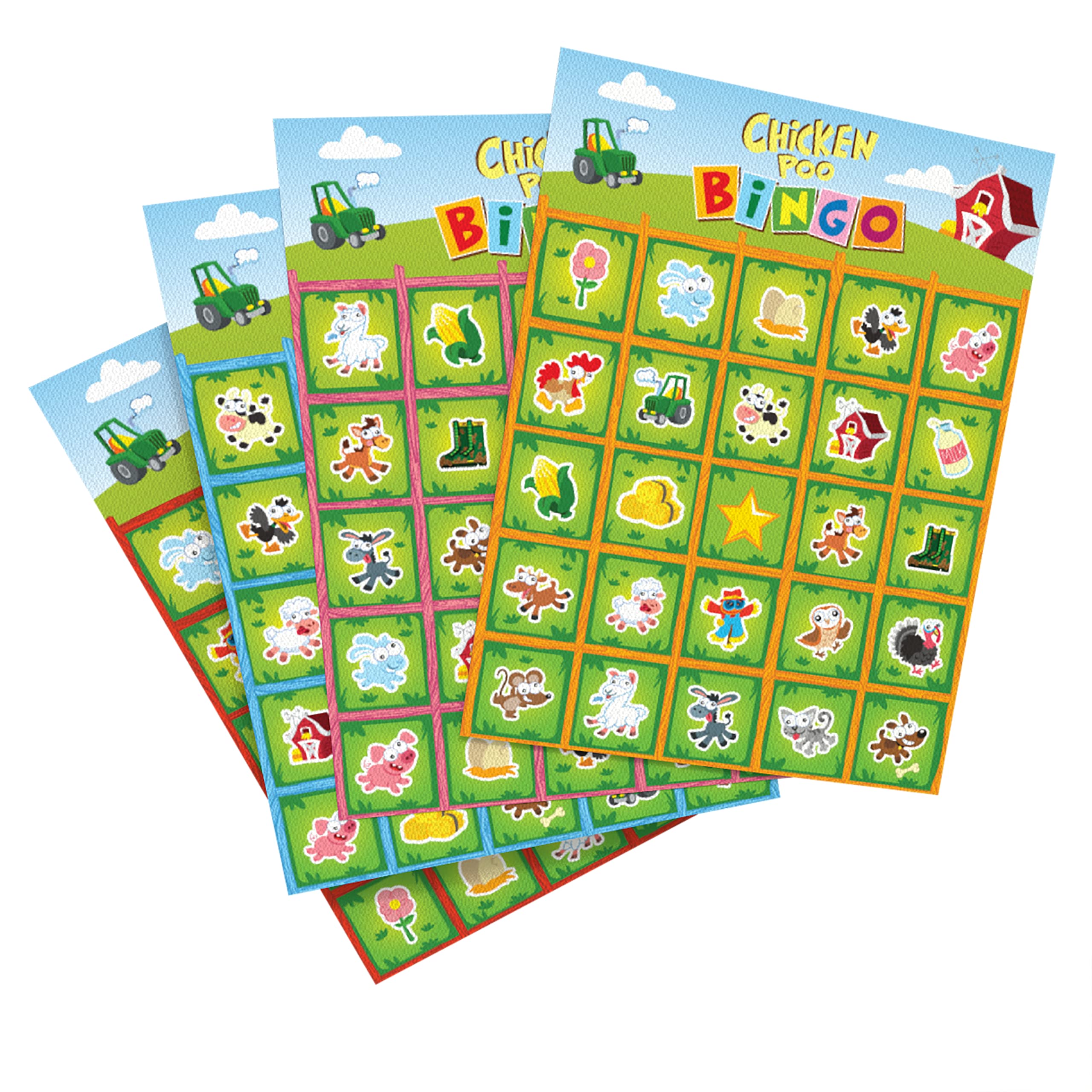 Foto 2 | Juego Goliath Chicken Poo Bingo Wind-up Chicken Desde Hace Más De 4 Años - Venta Internacional.