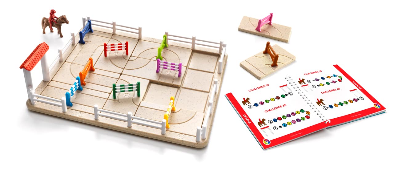 Foto 5 pulgar | Juego Smartgames Horse Academy Path-building 80 Desafíos - Venta Internacional.