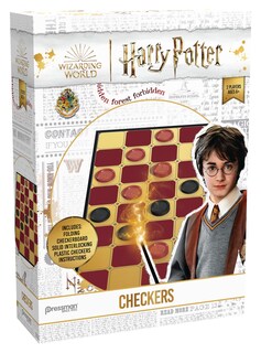 Foto 1 | Tabla Plegable De Harry Potter De Checkers Game Pressman (más De 6 Años) - Venta Internacional.