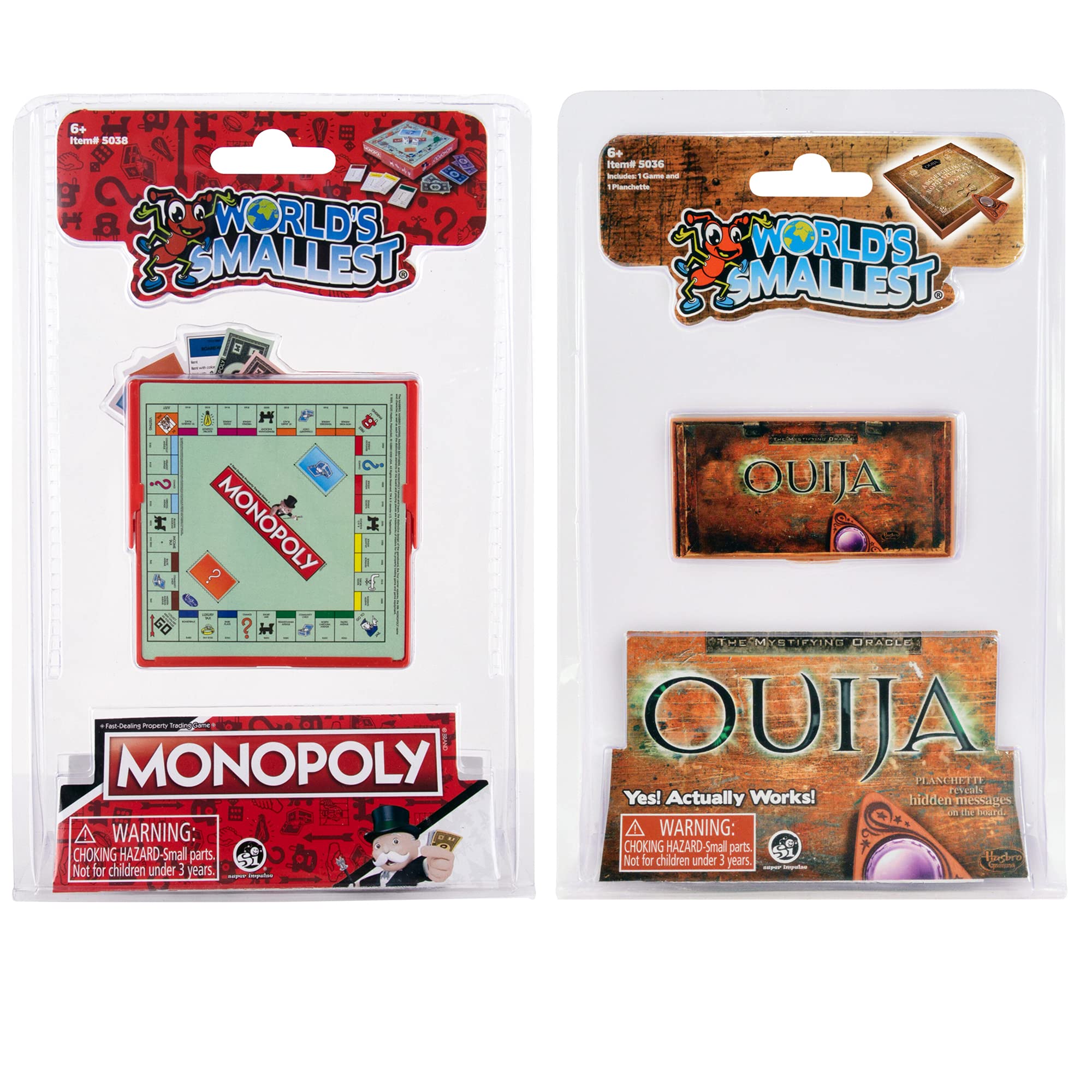 Foto 2 pulgar | Paquete De Juegos De Mesa Con El Monopoly Más Pequeño Del Mundo: Ouija - Venta Internacional.