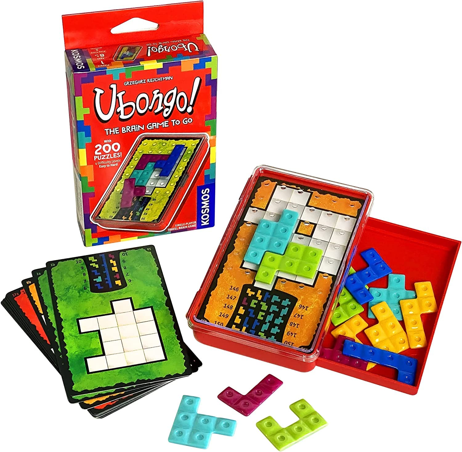 Foto 2 pulgar | Game Thames & Kosmos Ubongo The Brain Game To Go A Partir De 8 Años - Venta Internacional.