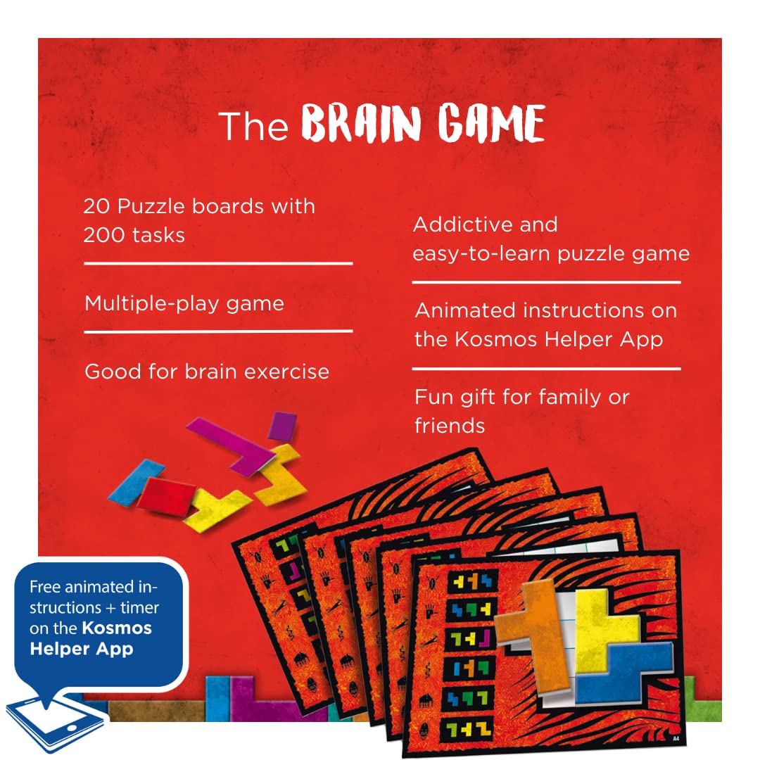 Foto 4 pulgar | Game Thames & Kosmos Ubongo The Brain Game To Go A Partir De 8 Años - Venta Internacional.