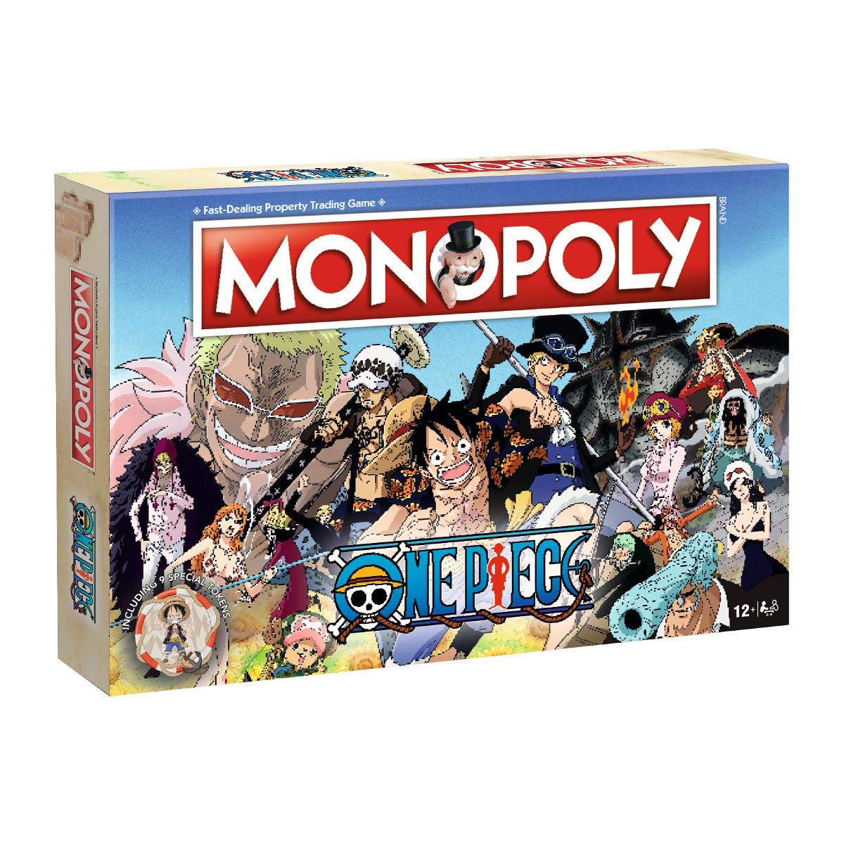 Juego De Mesa Monopoly One Piece: Movimientos Ganadores De 2 A 8 Jugadores - Venta Internacional.