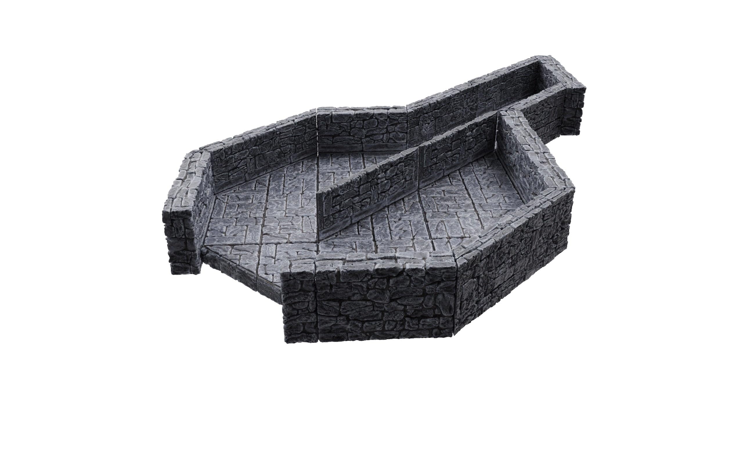 Foto 4 pulgar | Set De Expansión Wizkids Warlock Tiles Dungeon Tile Iii Angles - Venta Internacional.