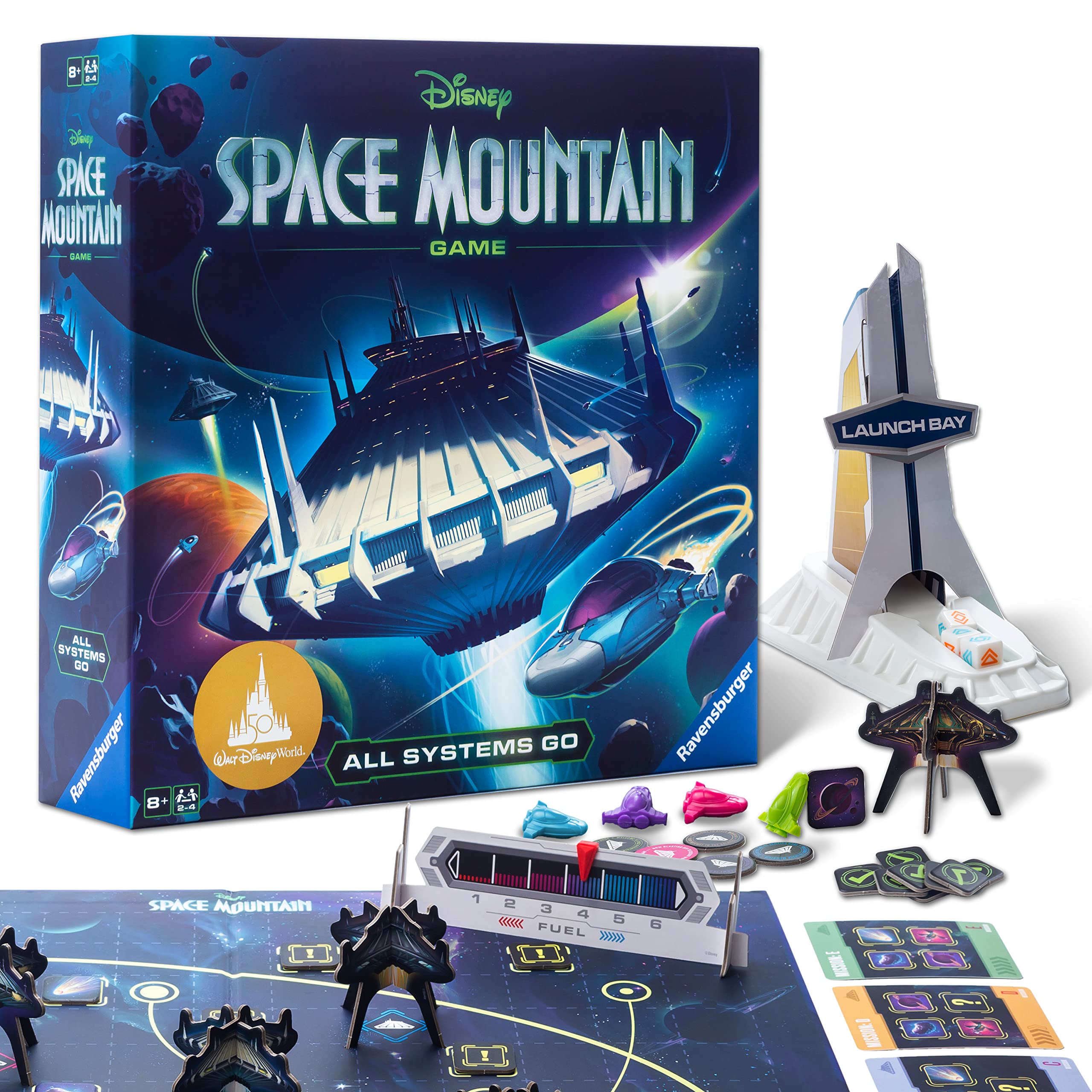 Foto 2 pulgar | Juego De Mesa Ravensburger Disney Space Mountain 8+ Years - Venta Internacional.