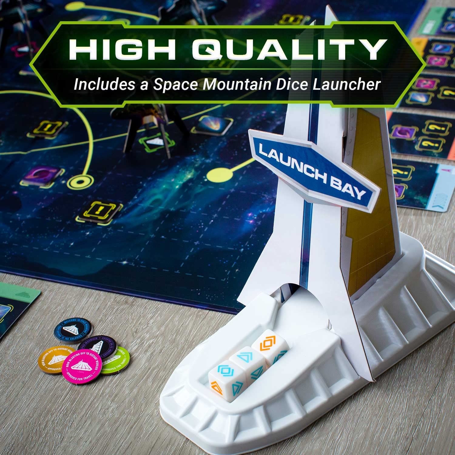 Foto 3 pulgar | Juego De Mesa Ravensburger Disney Space Mountain 8+ Years - Venta Internacional.