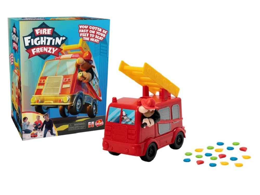Foto 3 pulgar | Juego Goliath Fire Fightin' Frenzy De Ritmo Rápido Para Niños De 4 A 4 Jugadores - Venta Internacional.