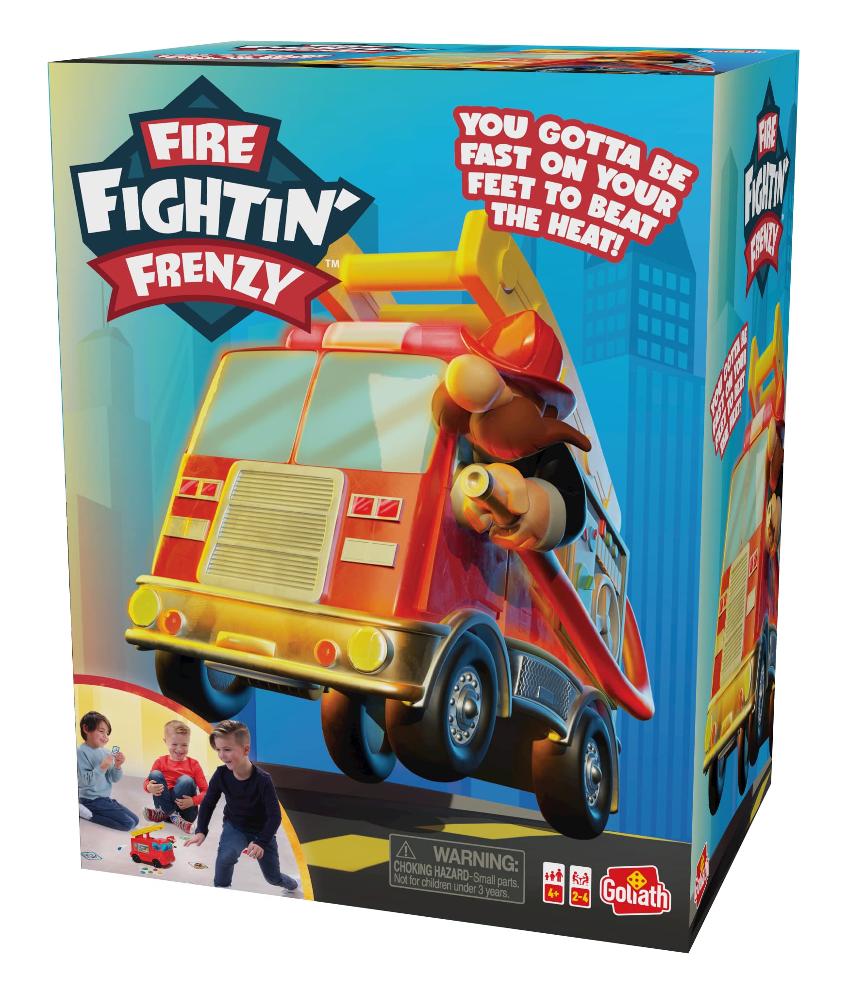 Foto 5 pulgar | Juego Goliath Fire Fightin' Frenzy De Ritmo Rápido Para Niños De 4 A 4 Jugadores - Venta Internacional.