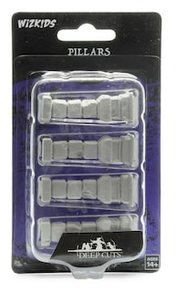 Foto 1 | Miniatures Terrain Wizkids Deep Cuts, Sin Pintar, Wave 3 Pilares - Venta Internacional.