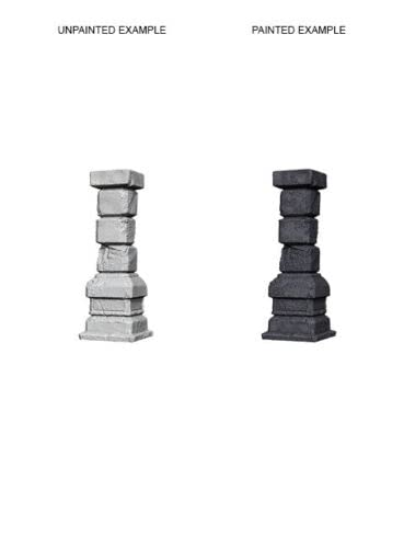 Foto 4 pulgar | Miniatures Terrain Wizkids Deep Cuts, Sin Pintar, Wave 3 Pilares - Venta Internacional.