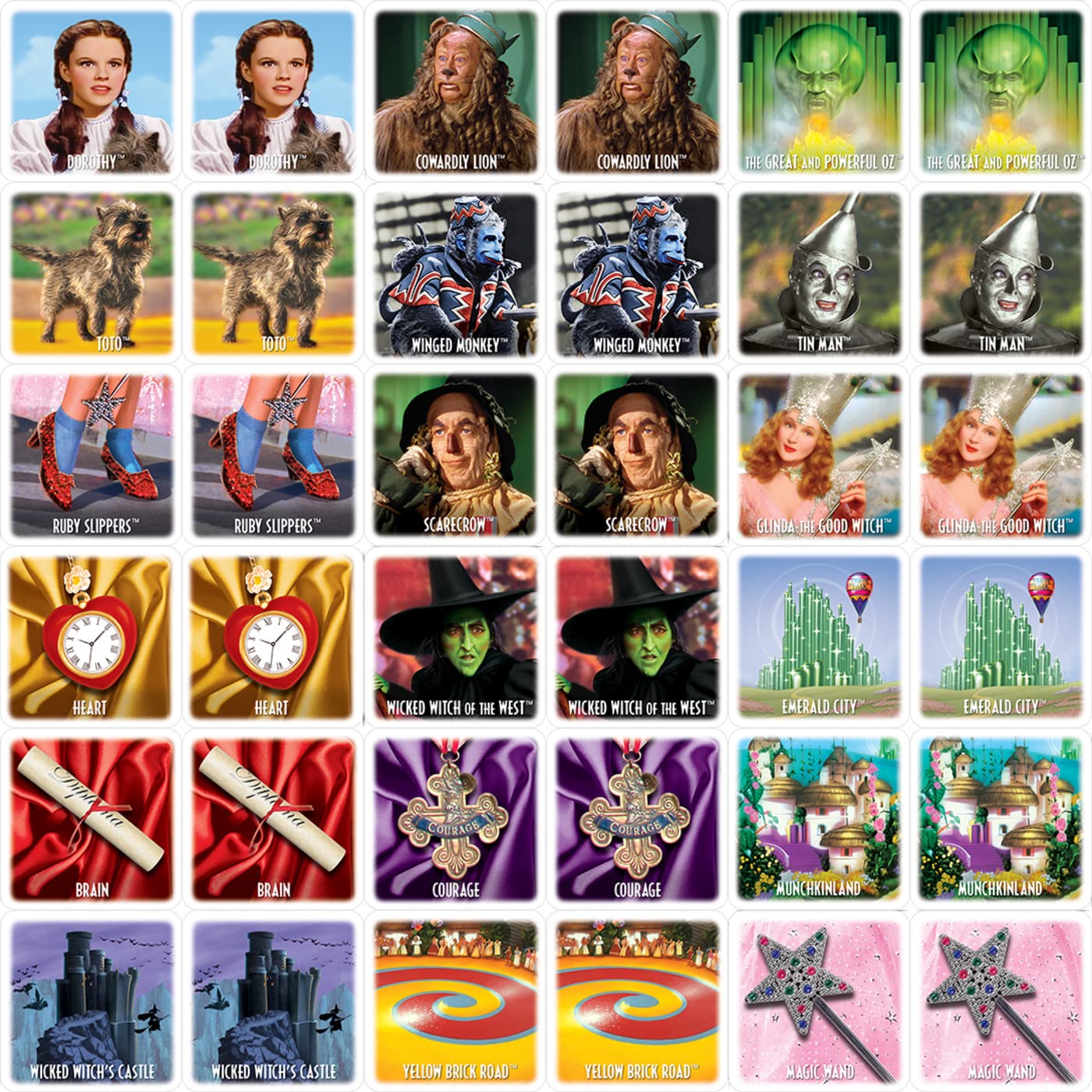 Foto 3 pulgar | Juego De Combinación Masterpieces The Wizard Of Oz Kids 3+ Years - Venta Internacional.