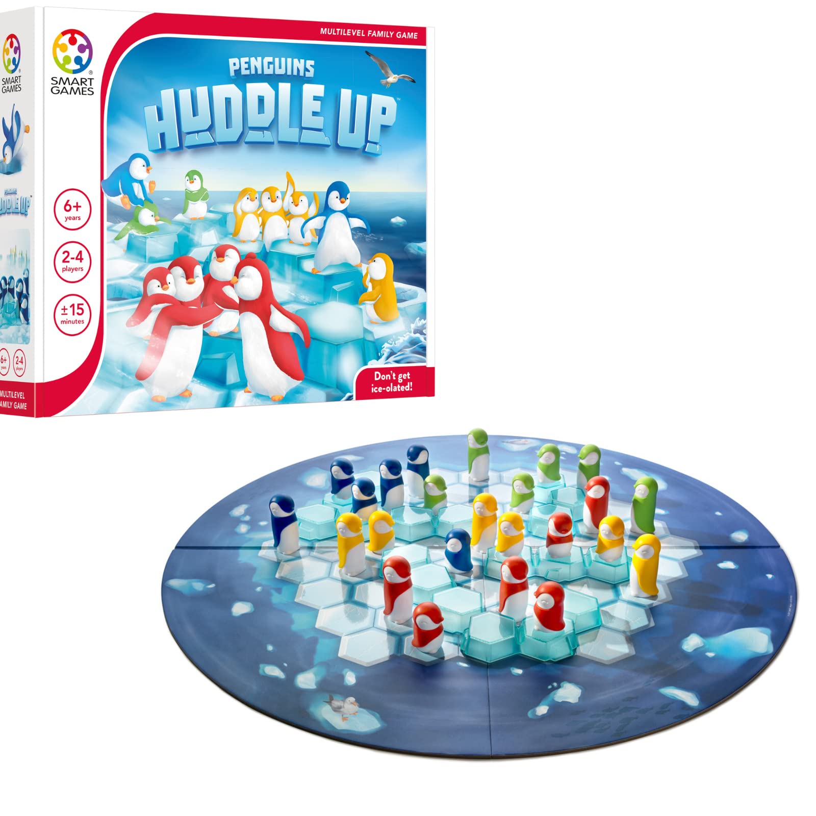 Foto 2 pulgar | Juego De Mesa Smartgames Penguins Huddle Up 6+ Years - Venta Internacional.