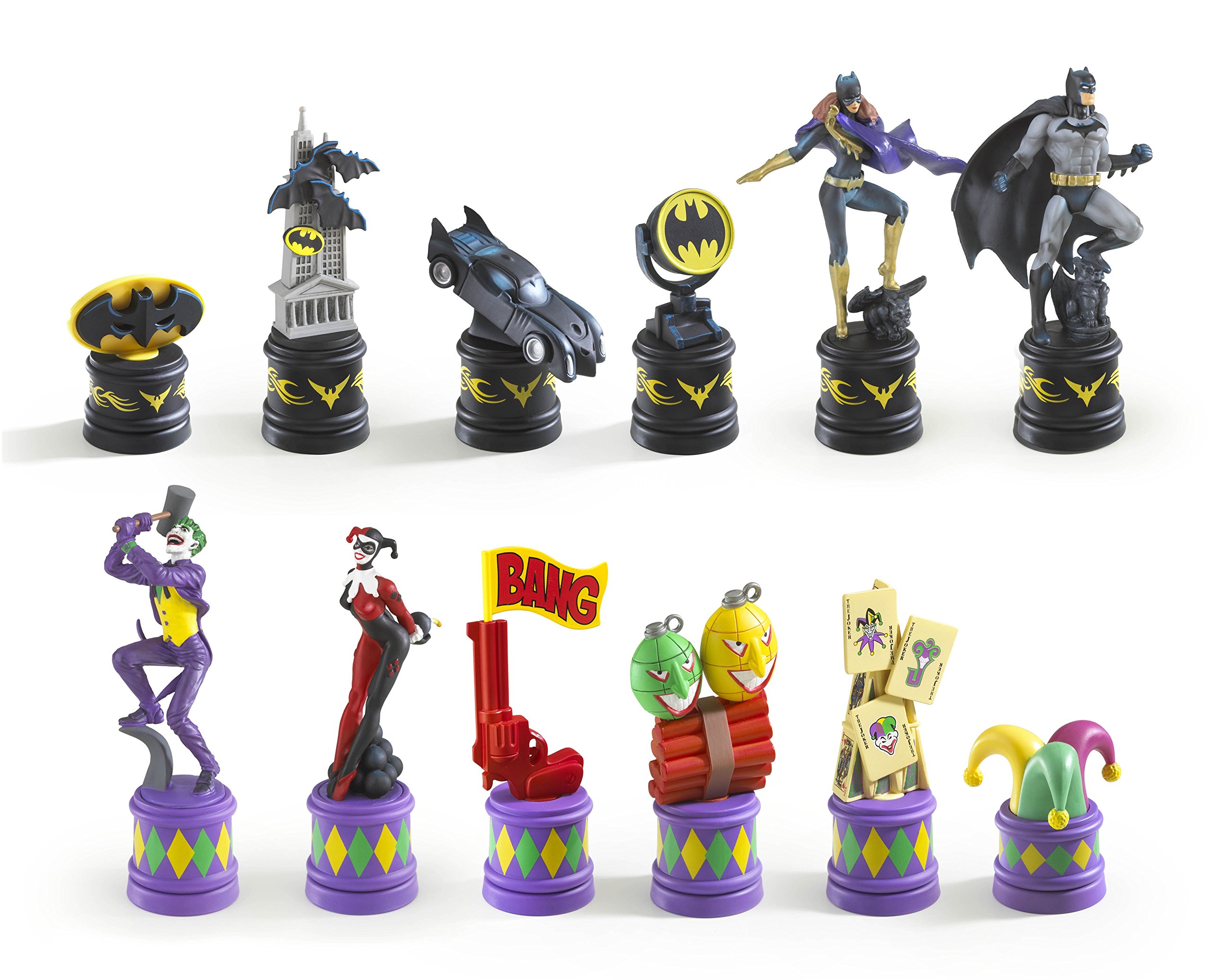 Foto 5 pulgar | Set De Ajedrez The Noble Collection Batman The Dark Knight Vs Joker - Venta Internacional.