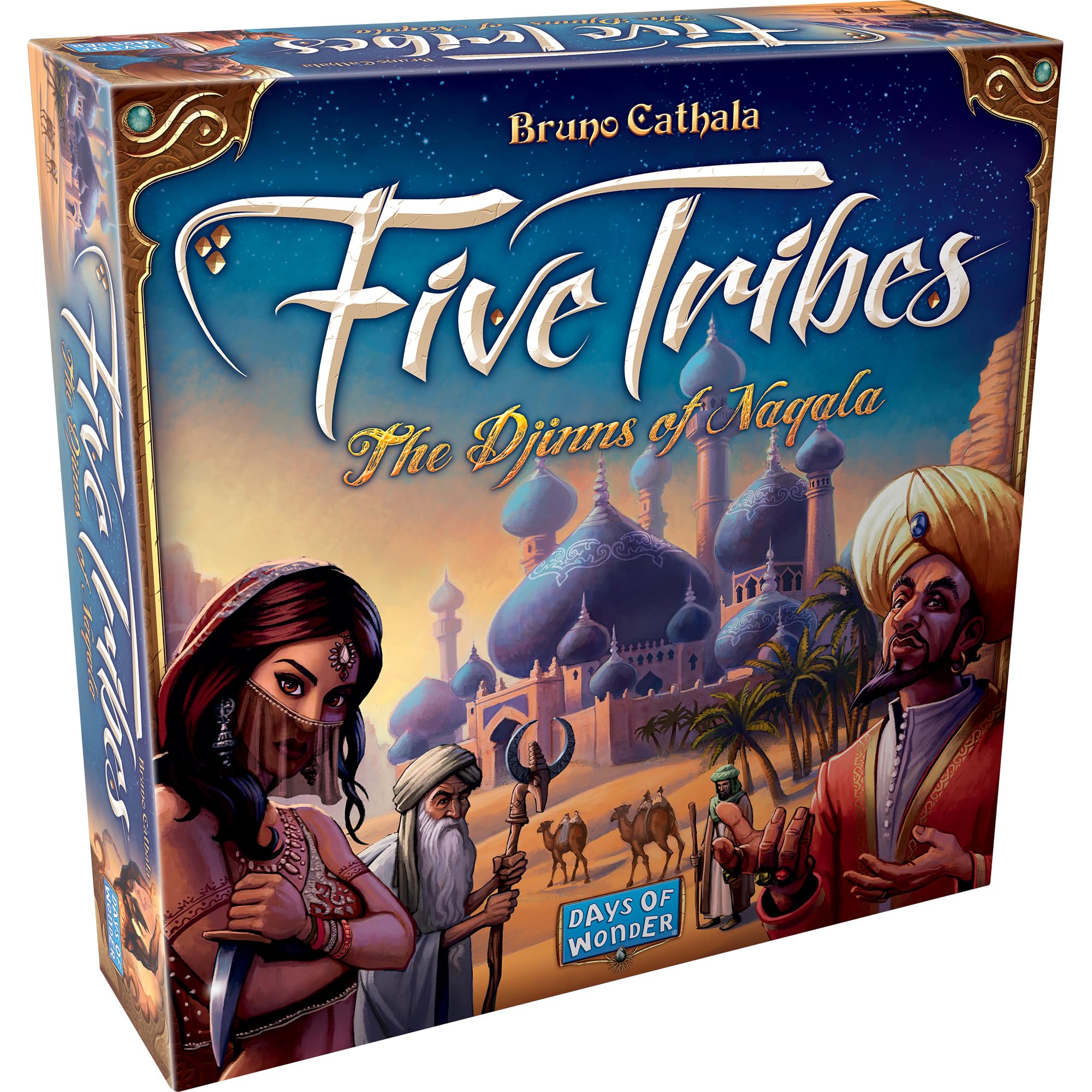 Foto 2 pulgar | Juego De Mesa Five Tribes Conquer Sultanate Naqala Days Of Wonder - Venta Internacional.