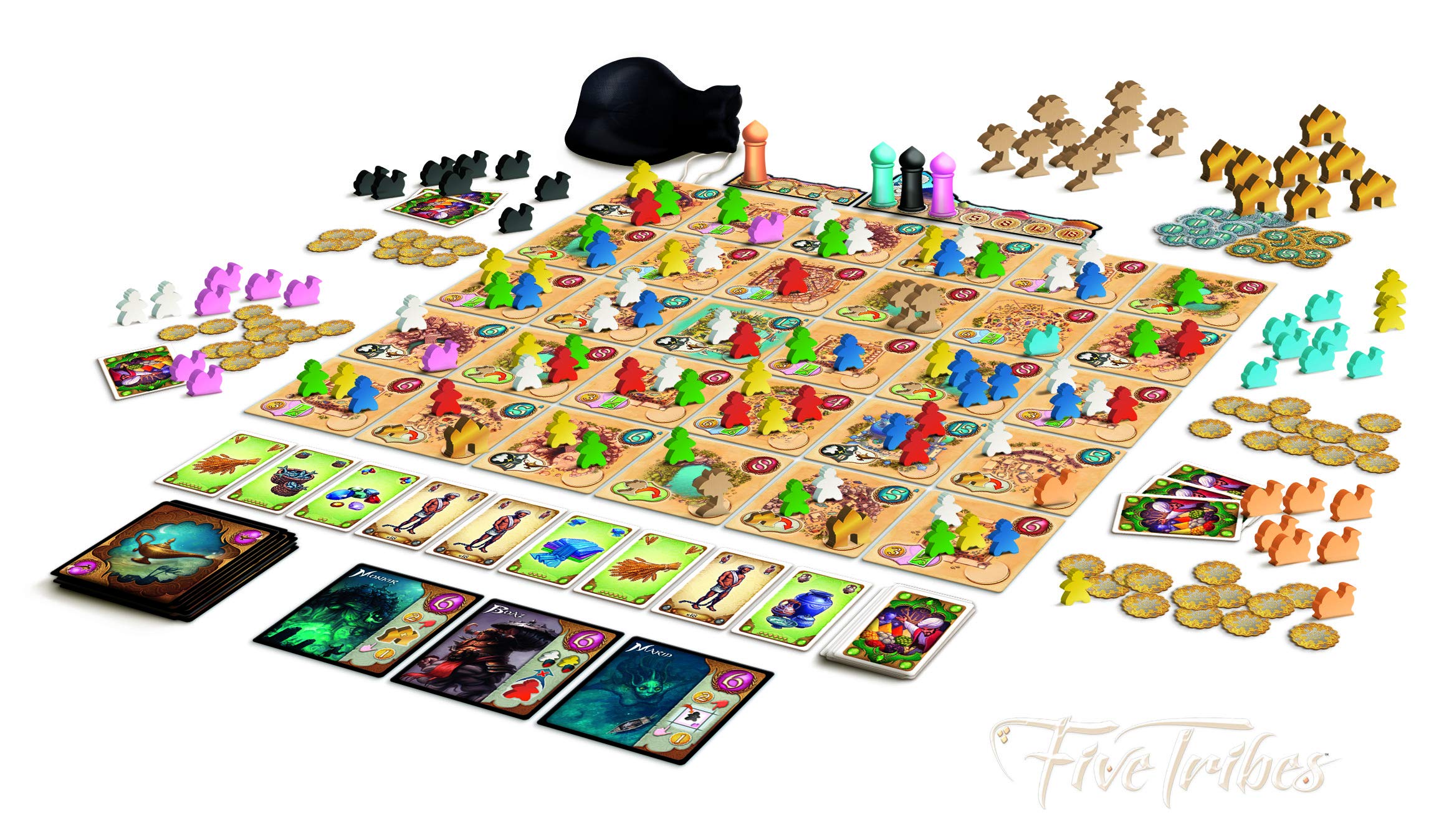 Foto 4 pulgar | Juego De Mesa Five Tribes Conquer Sultanate Naqala Days Of Wonder - Venta Internacional.