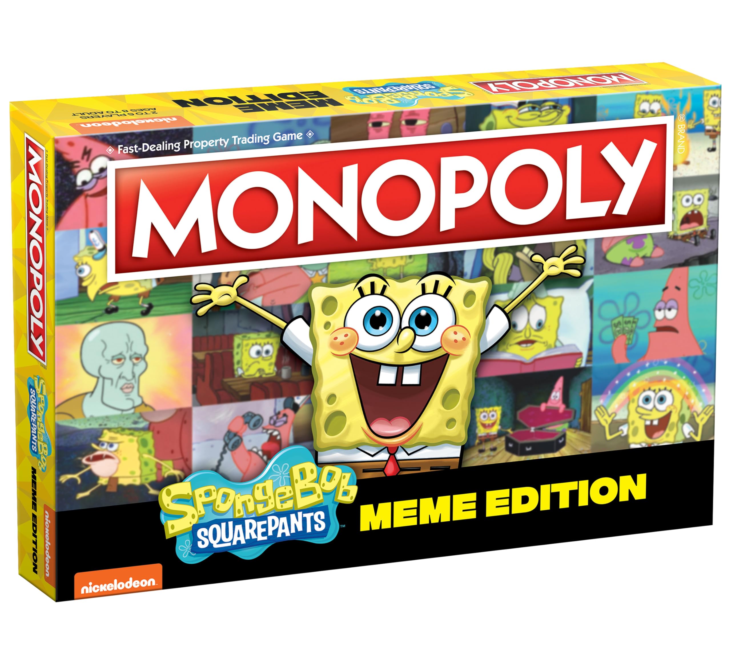 Foto 2 pulgar | Juego De Mesa Monopoly Spongebob Squarepants Meme Edition - Venta Internacional.