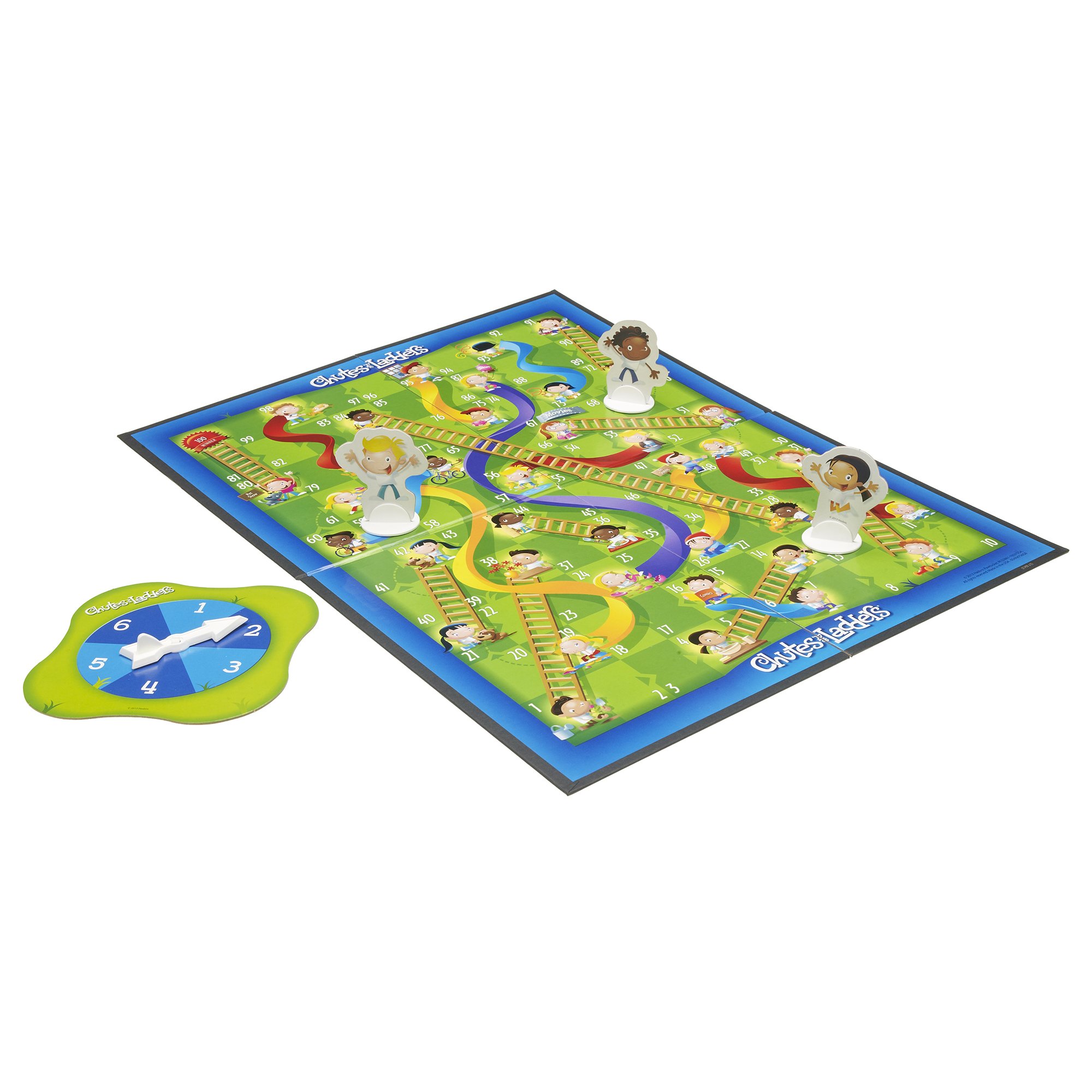 Foto 3 pulgar | Juego De Mesa Hasbro Gaming Chutes And Ladders Con 3 Peones - Venta Internacional.