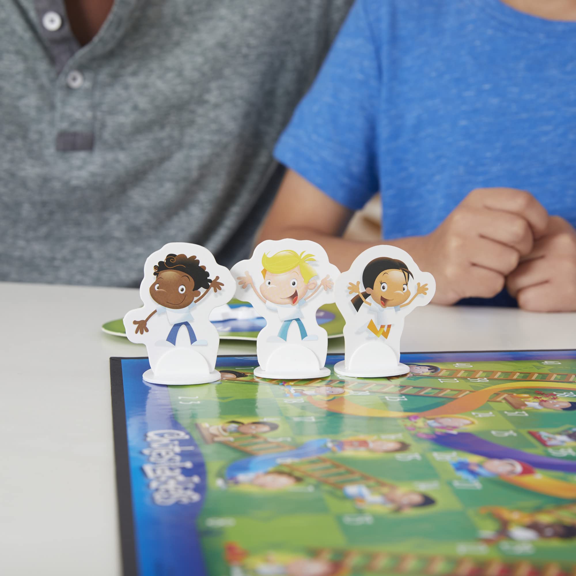 Foto 6 pulgar | Juego De Mesa Hasbro Gaming Chutes And Ladders Con 3 Peones - Venta Internacional.