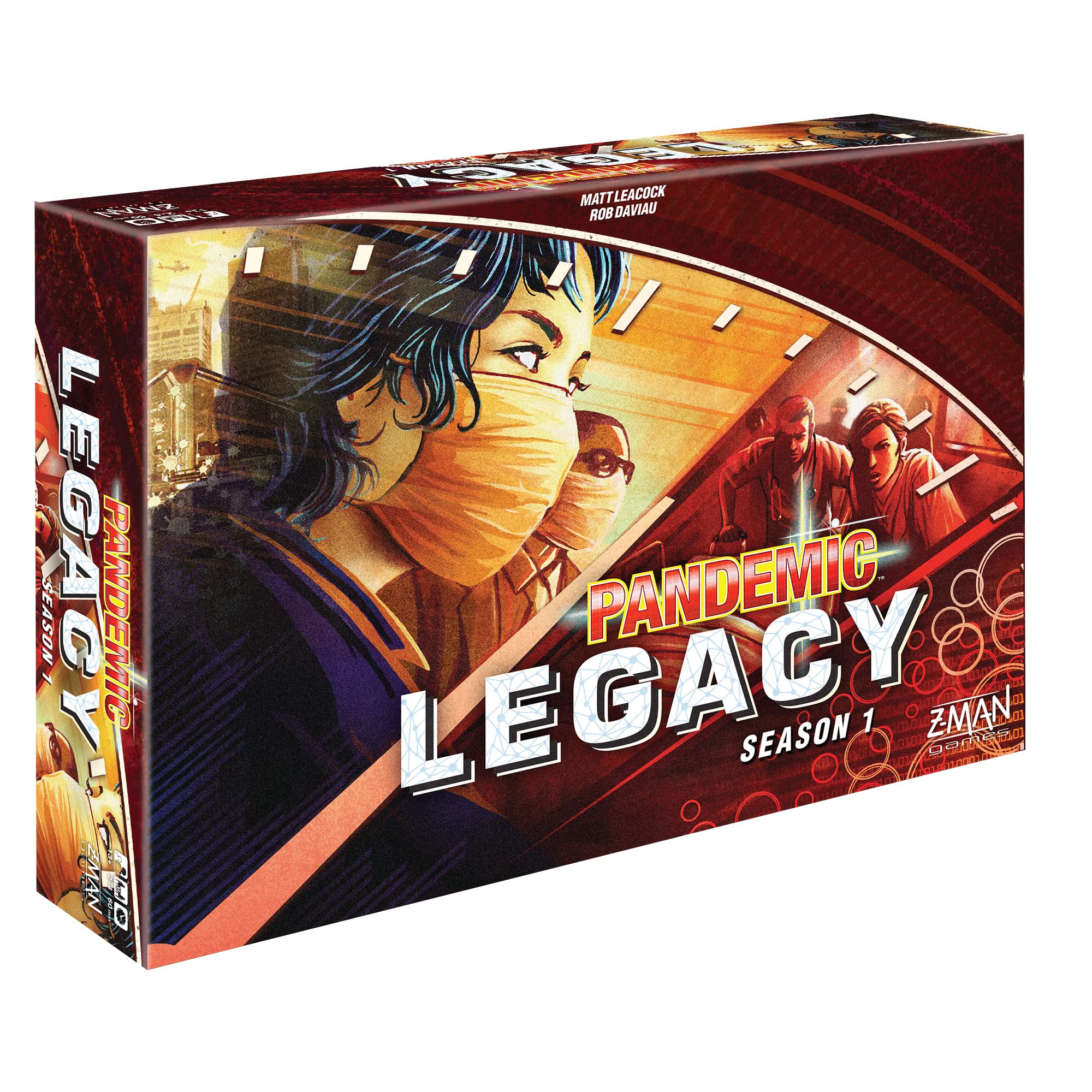 Foto 2 pulgar | Juego De Mesa Pandemic Legacy Season 1 Red Edition Z-man Games - Venta Internacional.