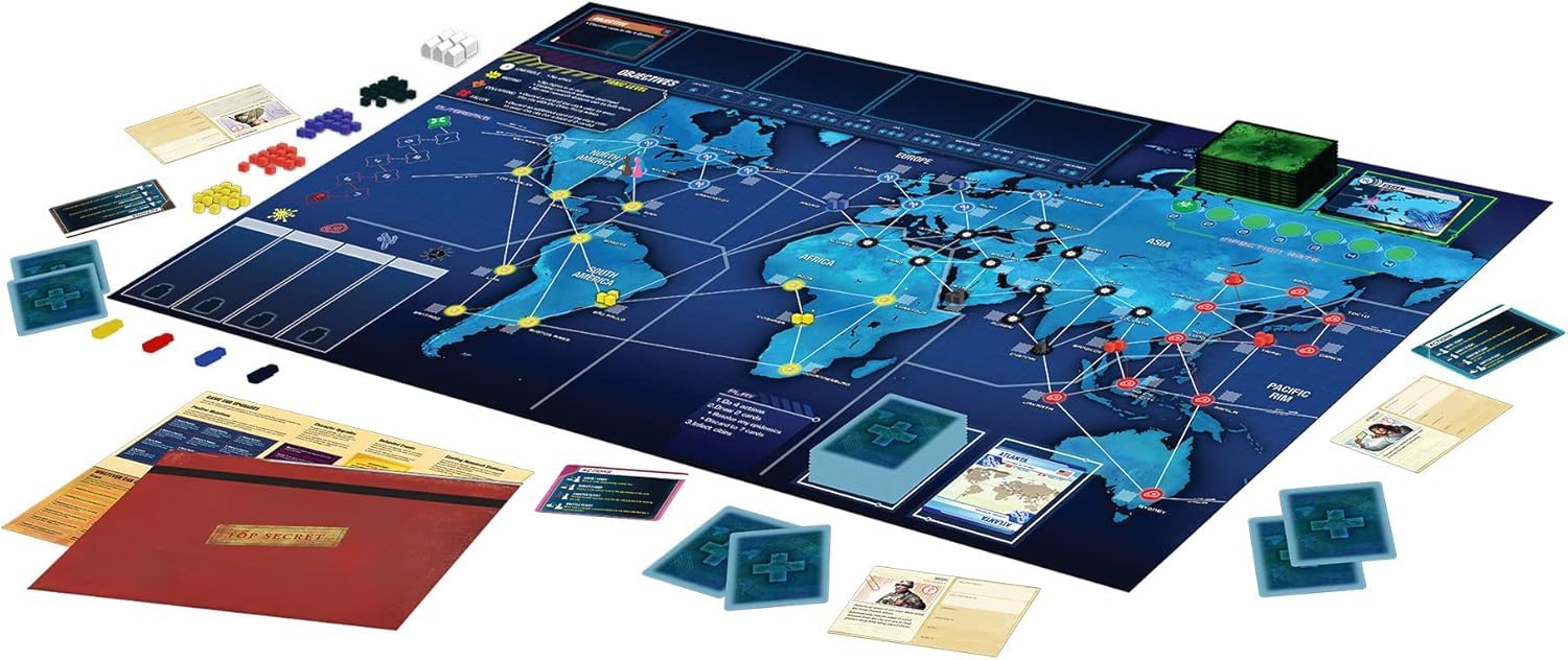 Foto 4 pulgar | Juego De Mesa Pandemic Legacy Season 1 Red Edition Z-man Games - Venta Internacional.