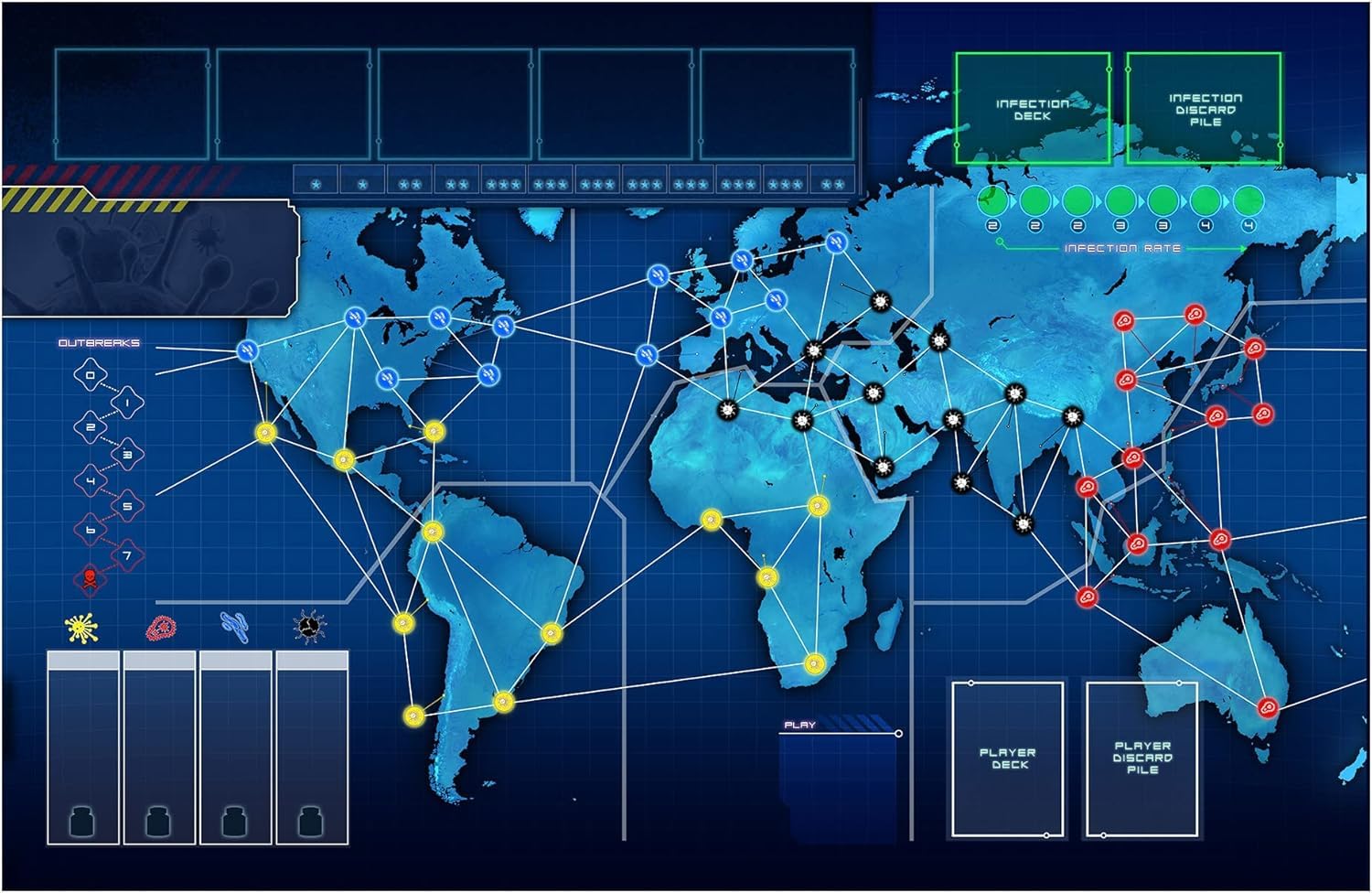 Foto 4 | Juego De Mesa Pandemic Legacy Season 1 Red Edition Z-man Games - Venta Internacional.