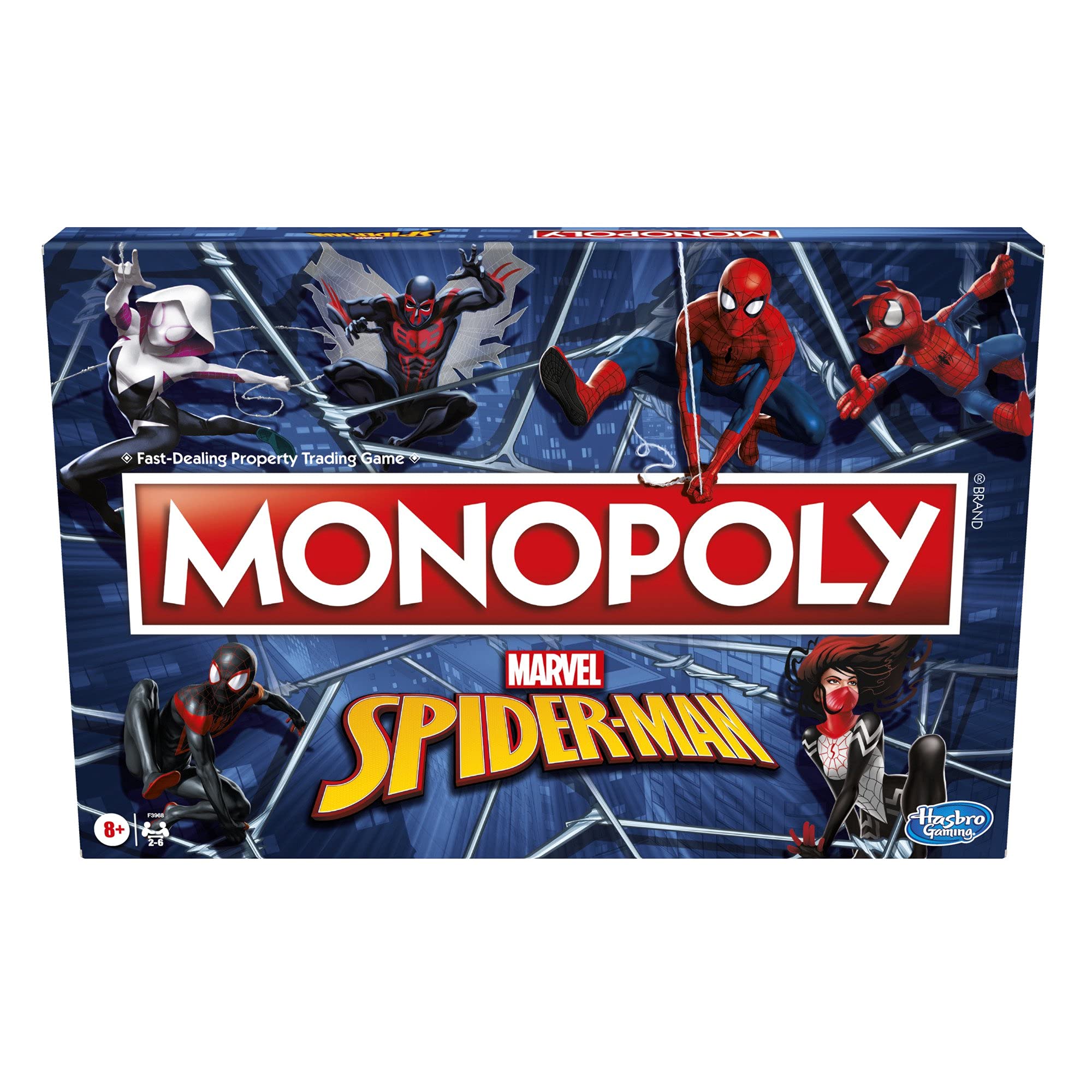 Foto 2 pulgar | Juego De Mesa Hasbro Gaming Monopoly Spider-man 8+ Years - Venta Internacional.